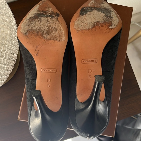Coach pointy toe heels Size 10 - Picture 6 of 9